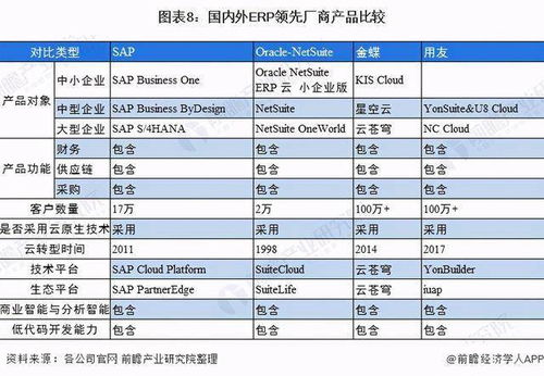 预见2021 2021中国erp软件产业全景图谱